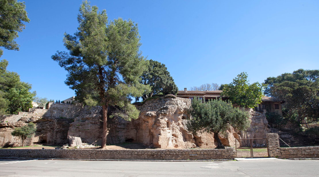 Vistas desde el exterior de la casa en venta en Santa Bárbara, Rocafort