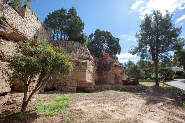 Vistas de la parcela en piedra en Santa Bárbara, Rocafort Vistas de la parcela en piedra en Santa Bárbara, Rocafort
