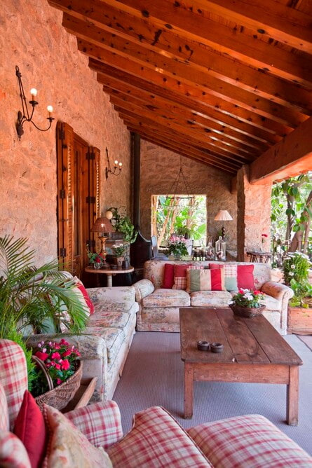 Terraza de la casa en venta en Santa Bárbara, Rocafort Terraza de la casa en venta en Santa Bárbara, Rocafort